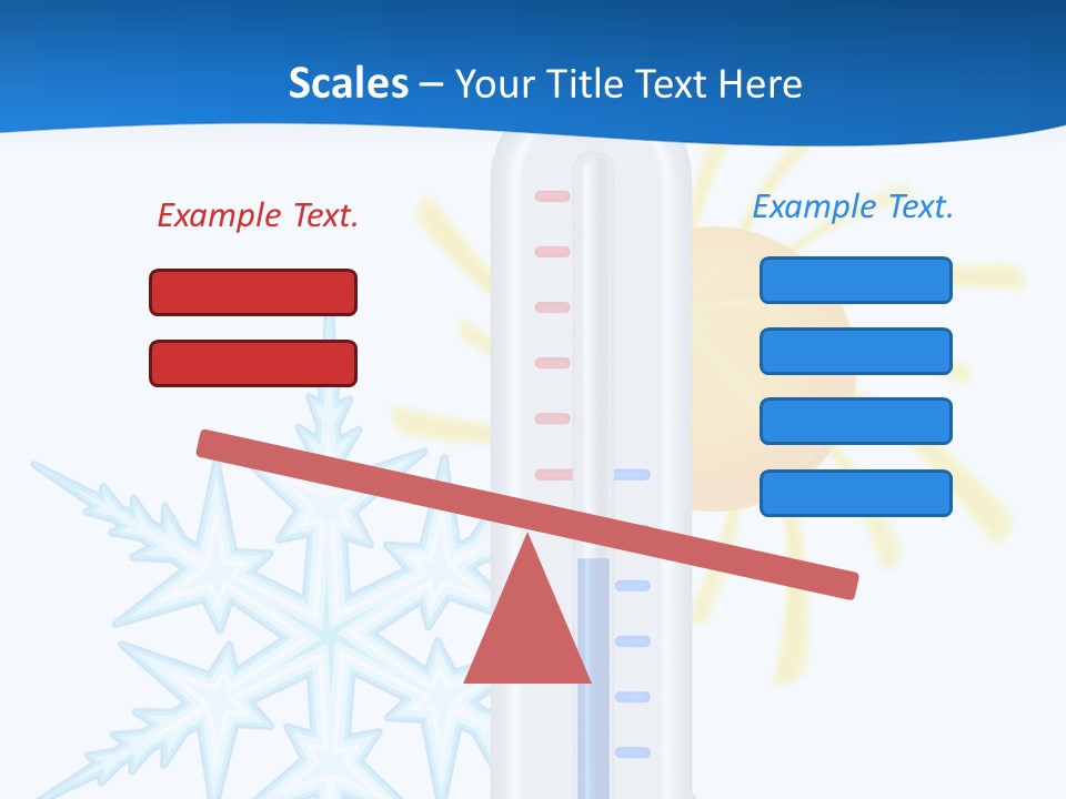 Weather Sun Temperature PowerPoint Template