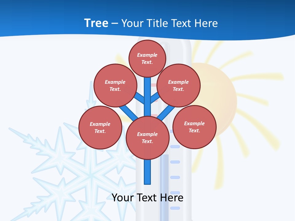Weather Sun Temperature PowerPoint Template