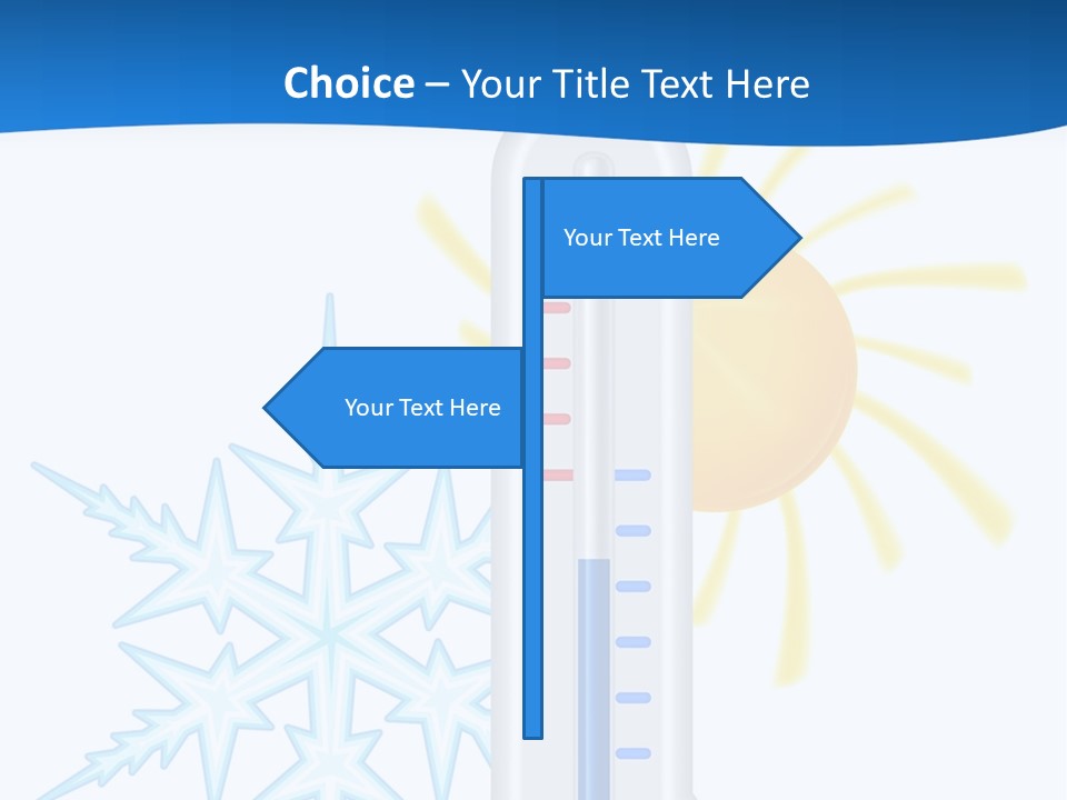 Weather Sun Temperature PowerPoint Template