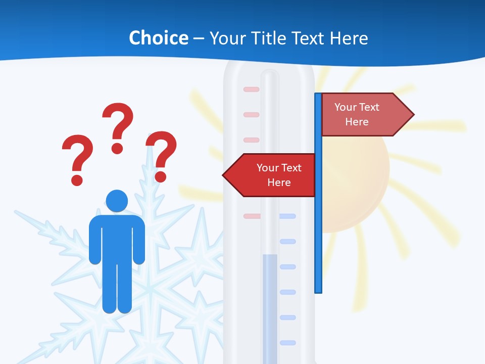 Weather Sun Temperature PowerPoint Template