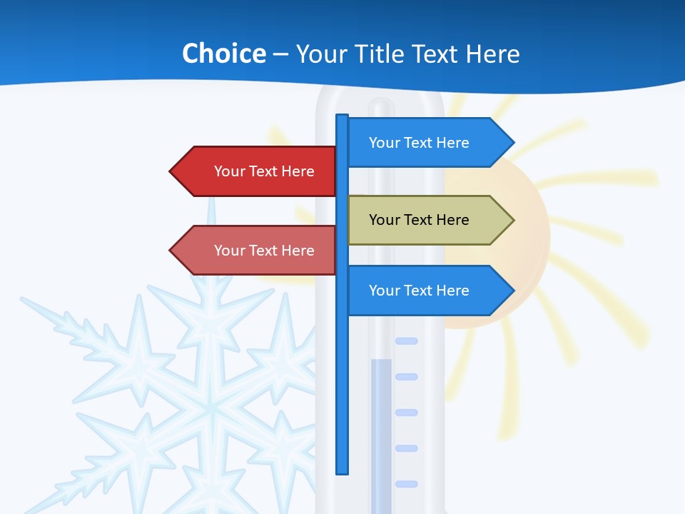 Weather Sun Temperature PowerPoint Template