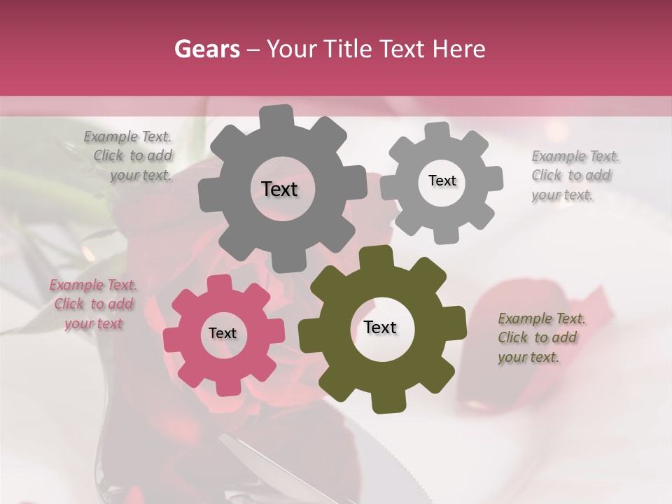 Place Setting Table Setting Dining PowerPoint Template