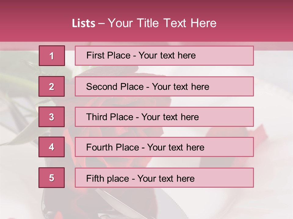 Place Setting Table Setting Dining PowerPoint Template