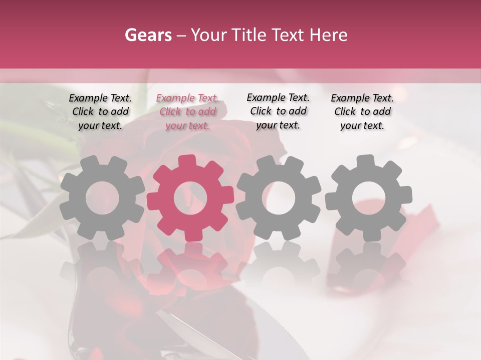 Place Setting Table Setting Dining PowerPoint Template