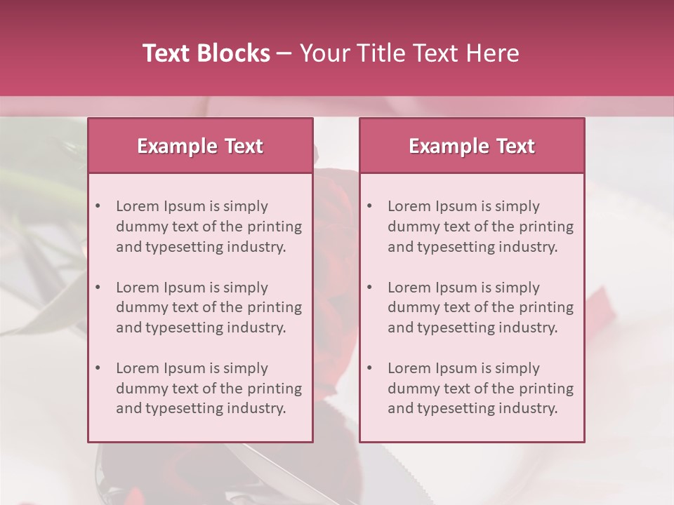 Place Setting Table Setting Dining PowerPoint Template