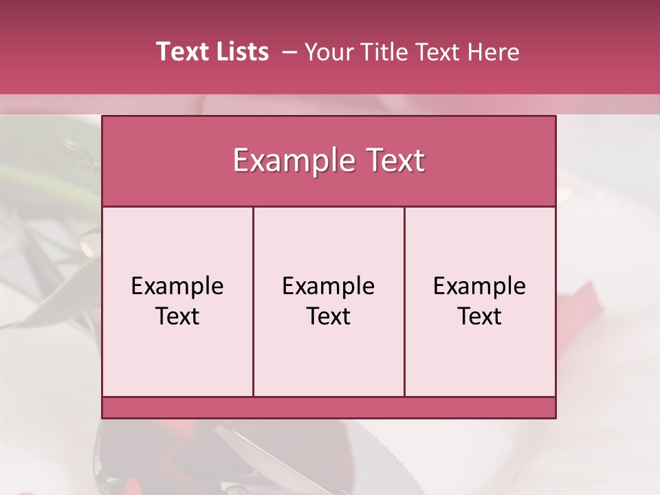 Place Setting Table Setting Dining PowerPoint Template