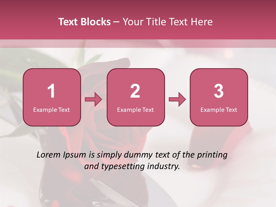 Place Setting Table Setting Dining PowerPoint Template