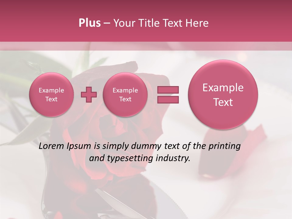 Place Setting Table Setting Dining PowerPoint Template