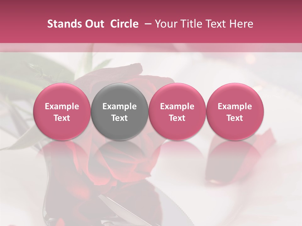 Place Setting Table Setting Dining PowerPoint Template