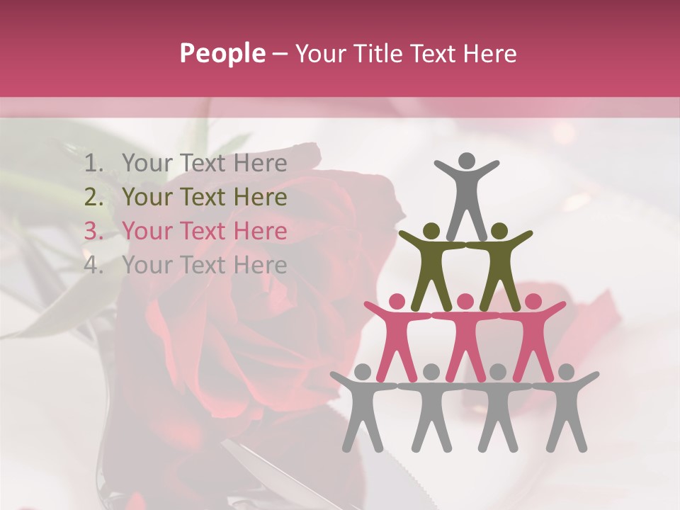 Place Setting Table Setting Dining PowerPoint Template