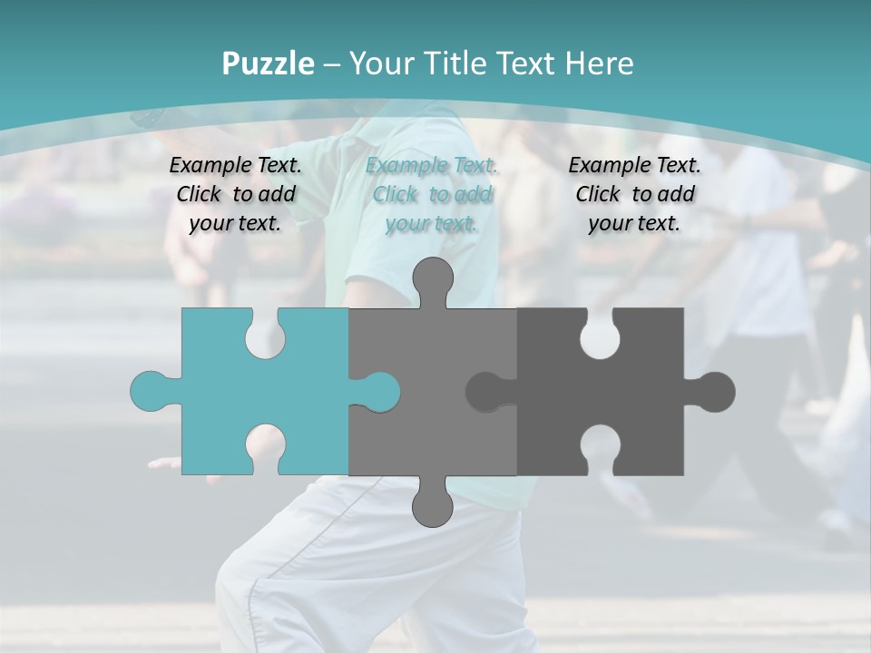 Mind Sport Chi PowerPoint Template