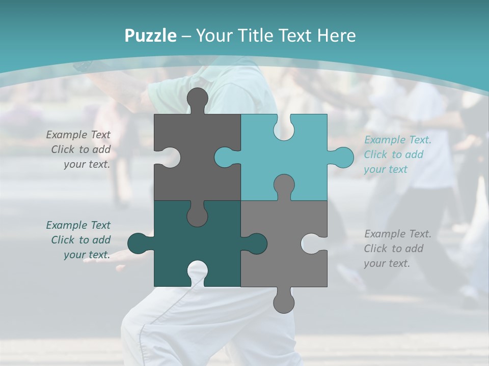 Mind Sport Chi PowerPoint Template