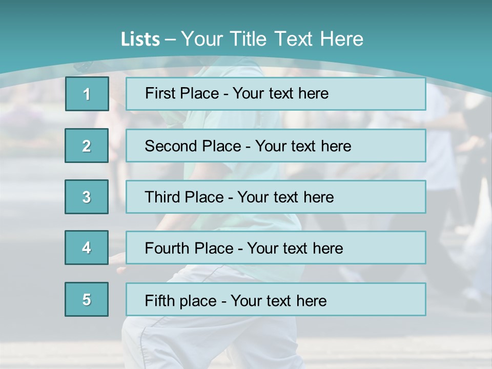 Mind Sport Chi PowerPoint Template