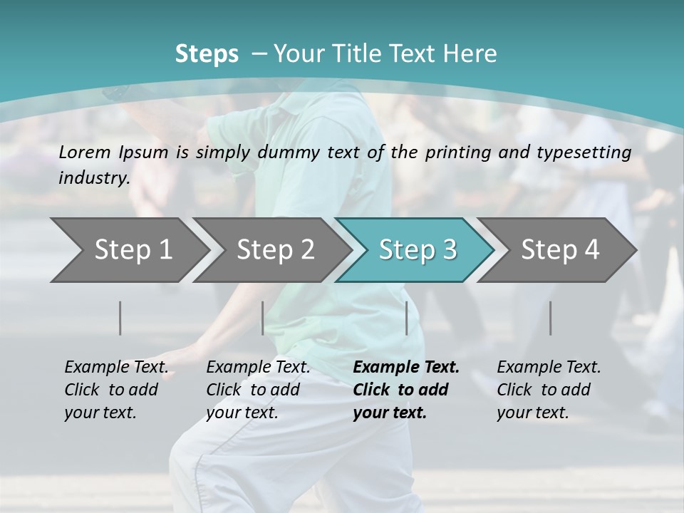 Mind Sport Chi PowerPoint Template