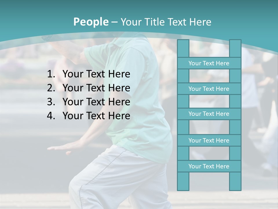 Mind Sport Chi PowerPoint Template