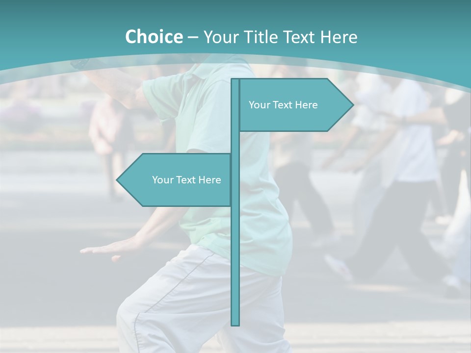 Mind Sport Chi PowerPoint Template