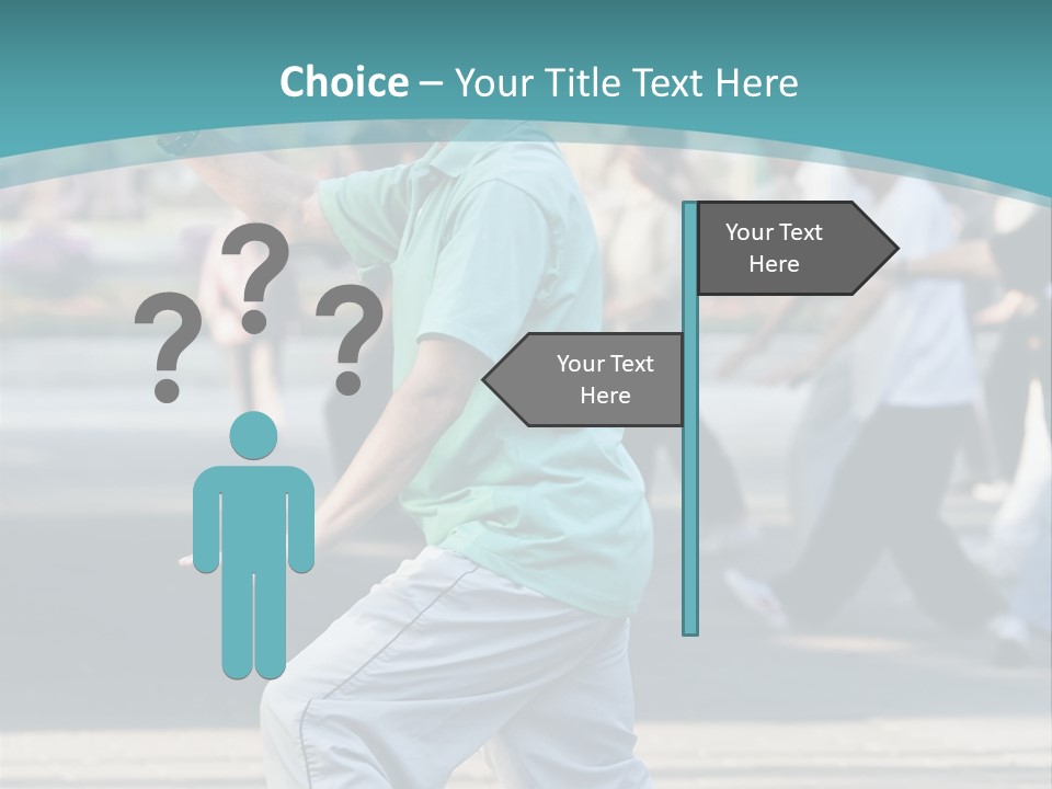 Mind Sport Chi PowerPoint Template
