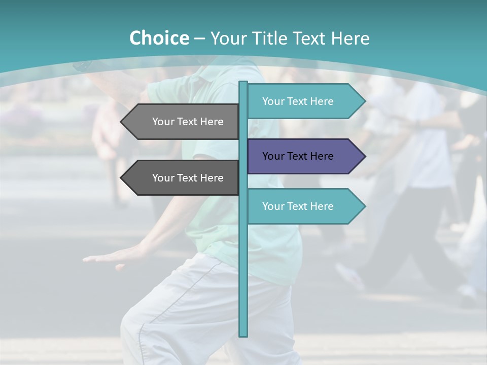 Mind Sport Chi PowerPoint Template