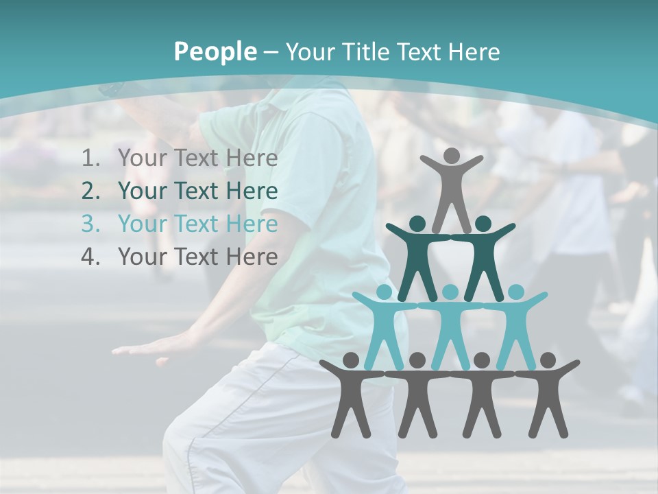 Mind Sport Chi PowerPoint Template