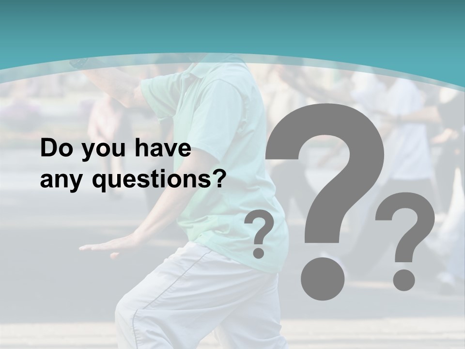 Mind Sport Chi PowerPoint Template