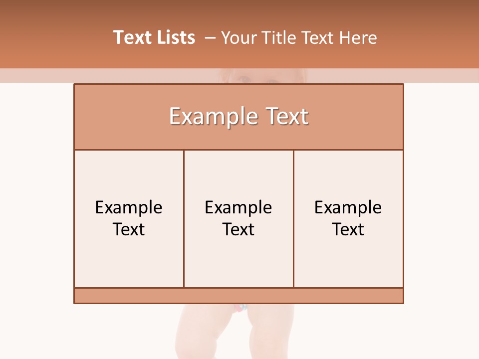 Baby Lifestyle Season PowerPoint Template