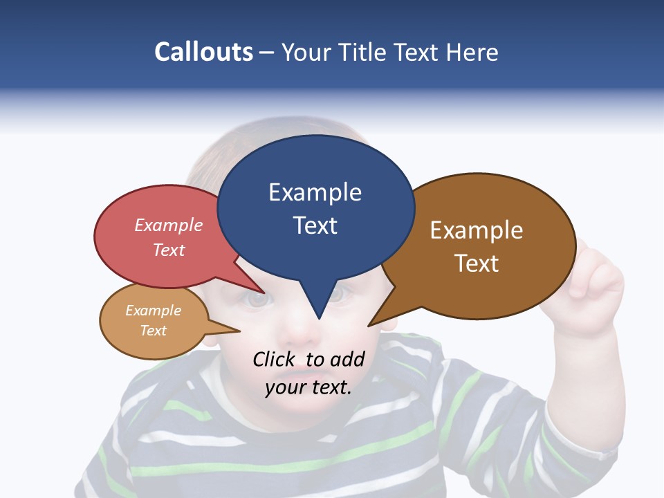 Speaking Dialog Beautiful PowerPoint Template