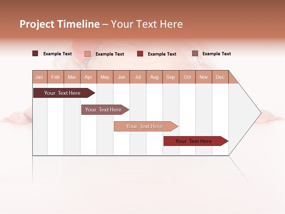 Coward Table Hand PowerPoint Template