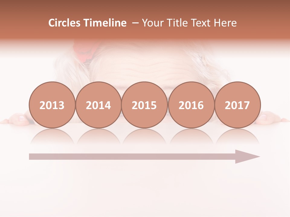 Coward Table Hand PowerPoint Template