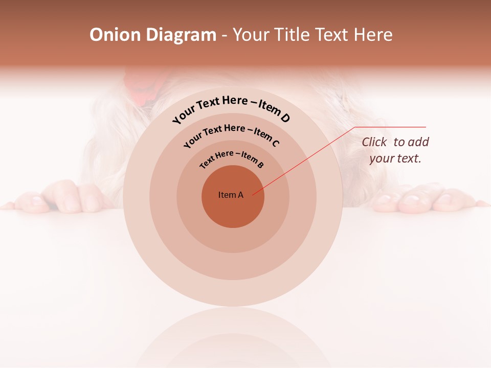 Coward Table Hand PowerPoint Template