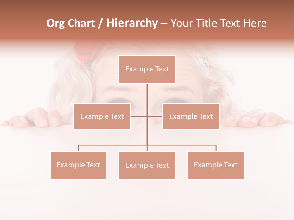 Coward Table Hand PowerPoint Template