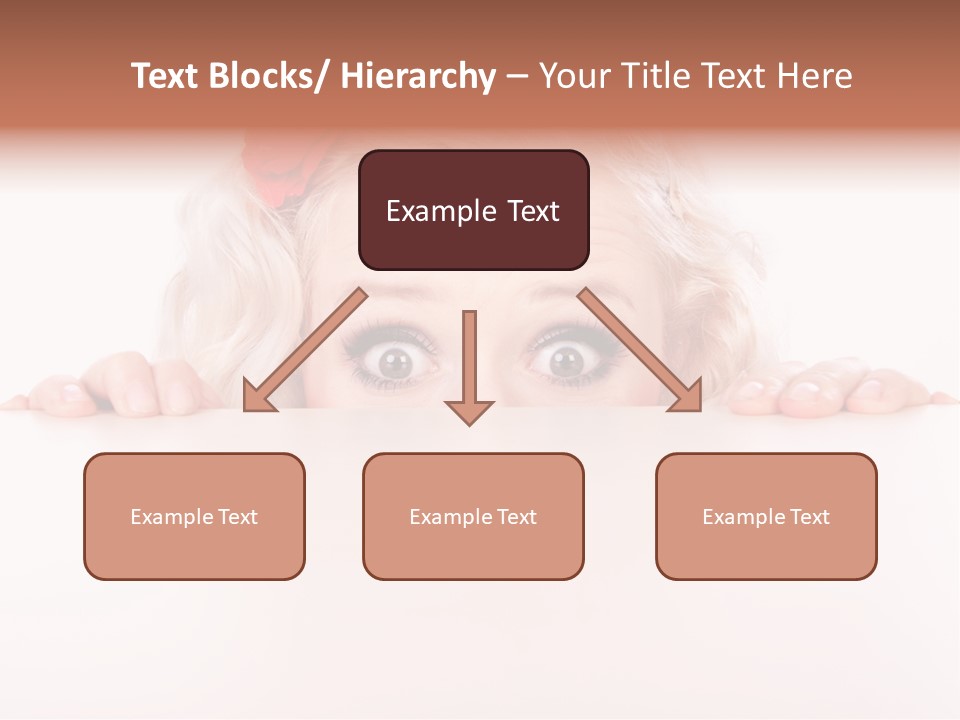 Coward Table Hand PowerPoint Template