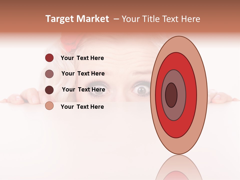 Coward Table Hand PowerPoint Template