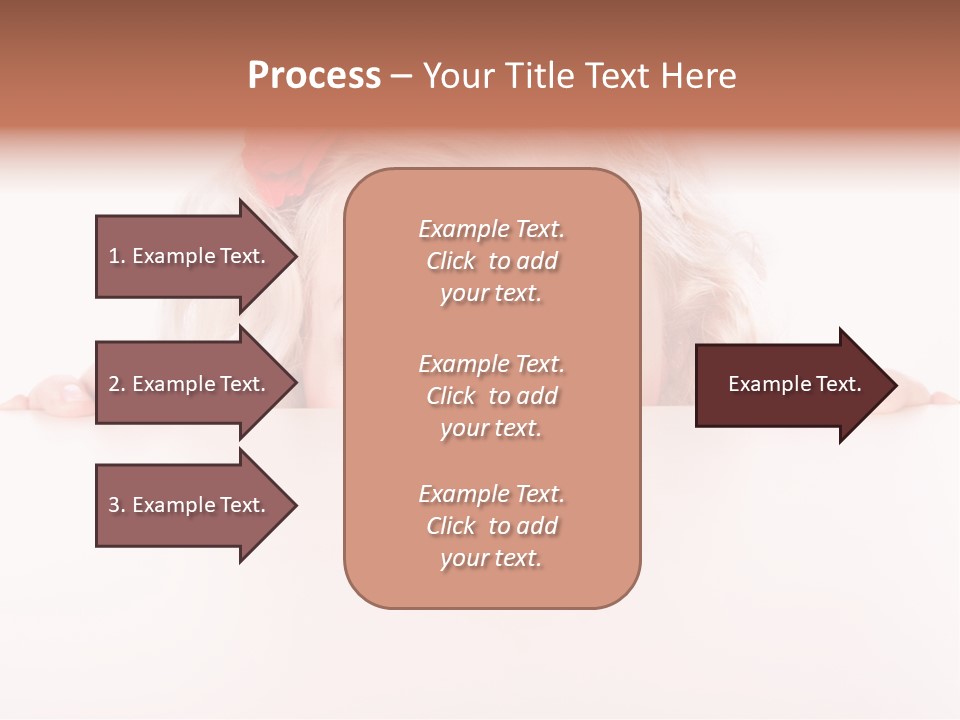 Coward Table Hand PowerPoint Template