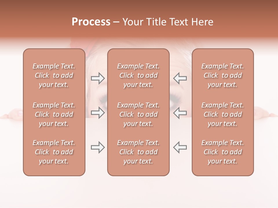 Coward Table Hand PowerPoint Template