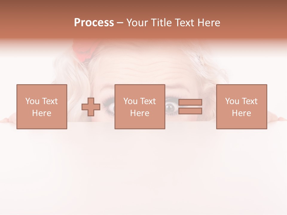 Coward Table Hand PowerPoint Template