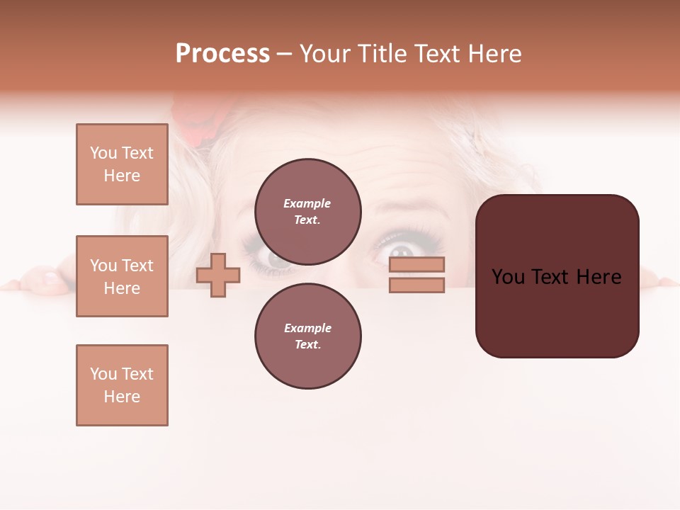 Coward Table Hand PowerPoint Template