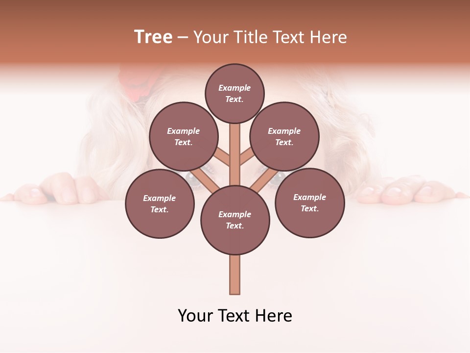 Coward Table Hand PowerPoint Template