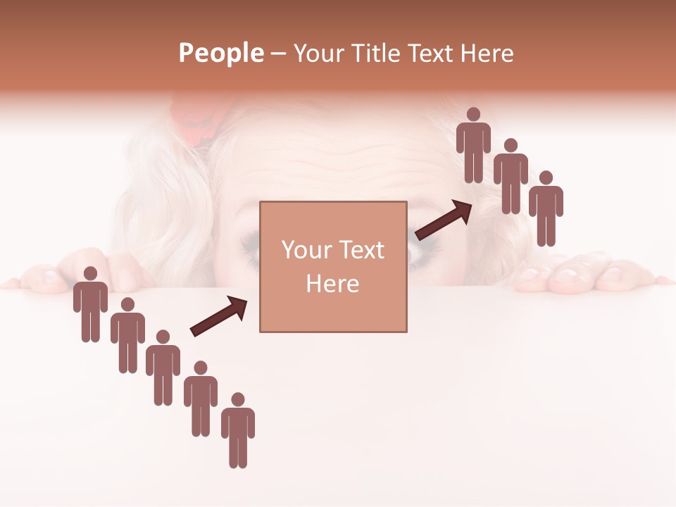 Coward Table Hand PowerPoint Template