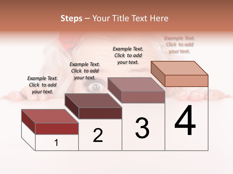Coward Table Hand PowerPoint Template