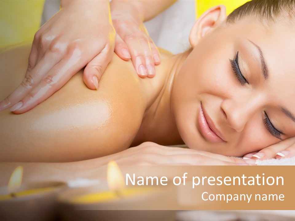 Healthy Happy Salon PowerPoint Template