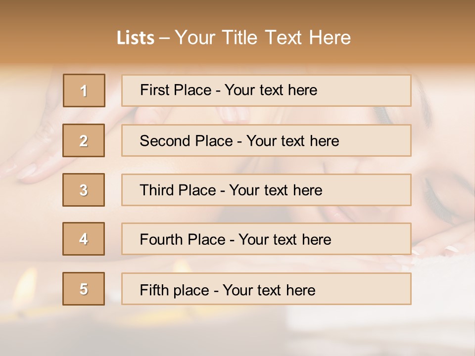 Healthy Happy Salon PowerPoint Template