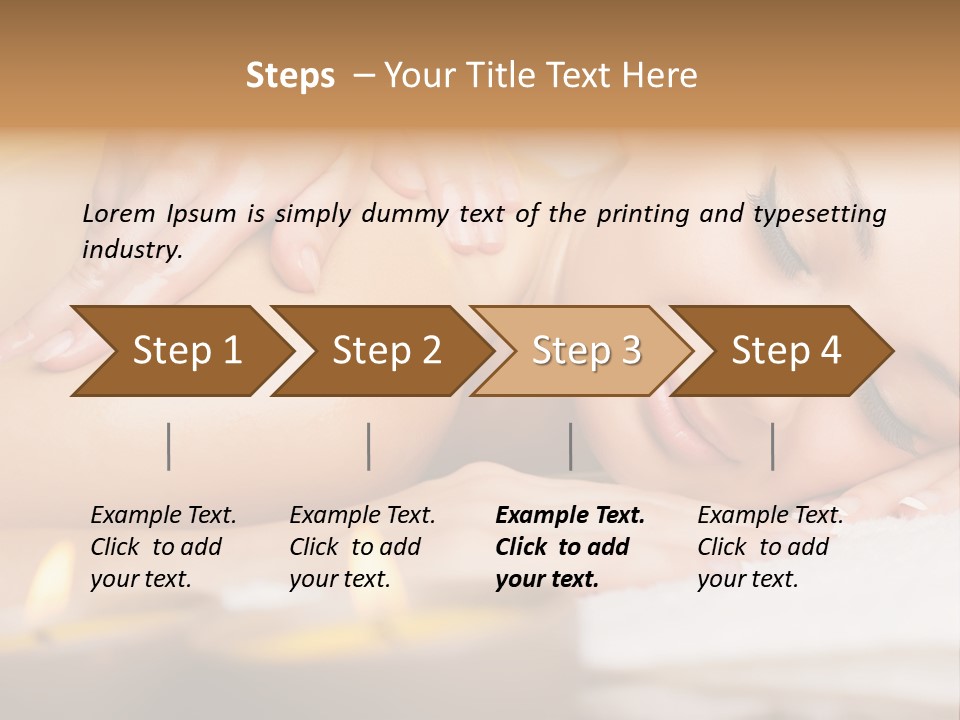 Healthy Happy Salon PowerPoint Template
