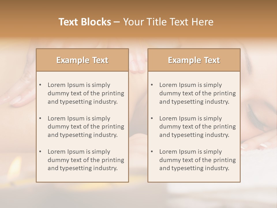 Healthy Happy Salon PowerPoint Template