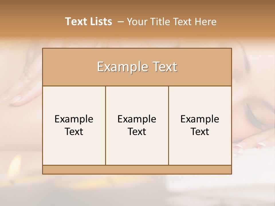 Healthy Happy Salon PowerPoint Template
