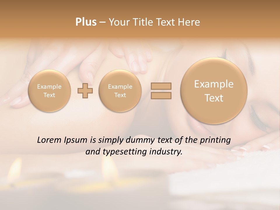 Healthy Happy Salon PowerPoint Template