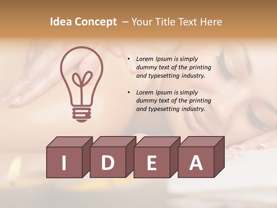 Healthy Happy Salon PowerPoint Template