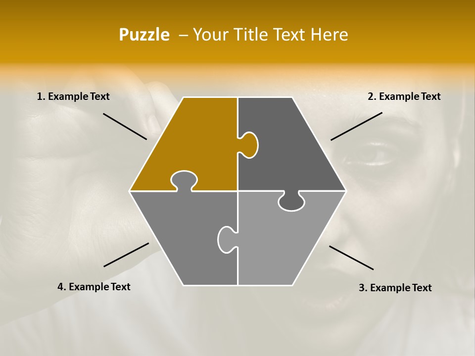 A Woman Holding A Pill Pill In Front Of Her Face PowerPoint Template