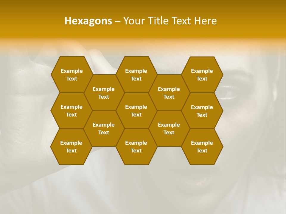 A Woman Holding A Pill Pill In Front Of Her Face PowerPoint Template