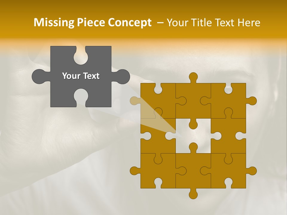 A Woman Holding A Pill Pill In Front Of Her Face PowerPoint Template