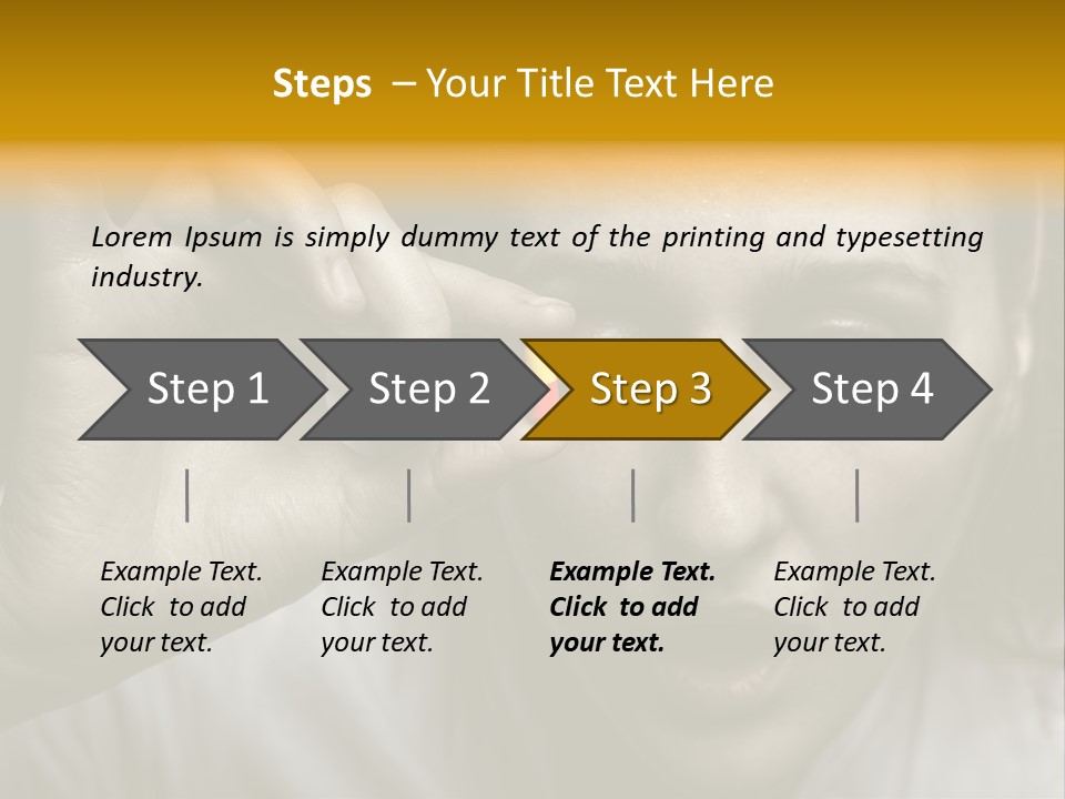 A Woman Holding A Pill Pill In Front Of Her Face PowerPoint Template